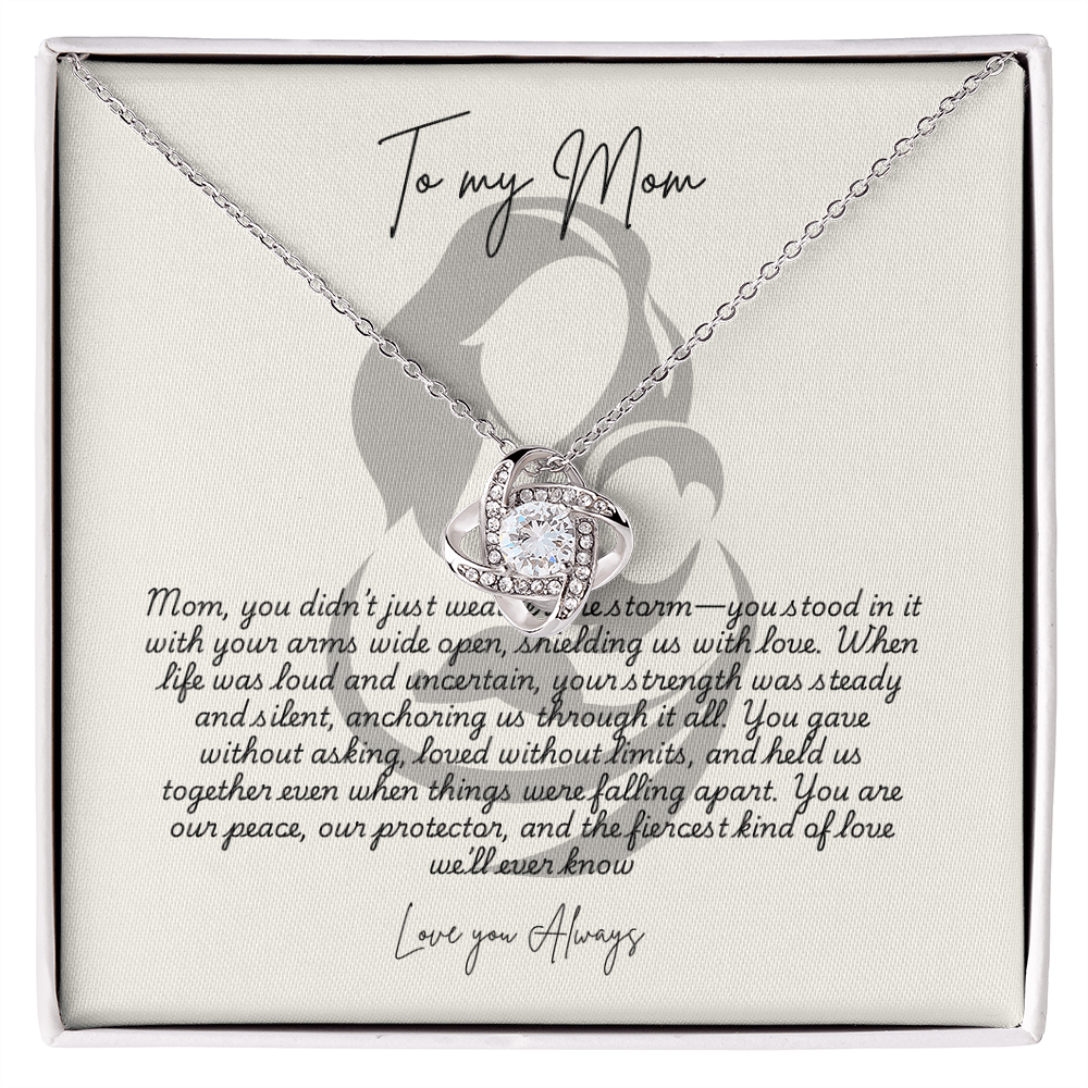 To Mom – You Are Our Anchor  Sentimental Gift from Kids  Mother's Day or Birthday Necklace