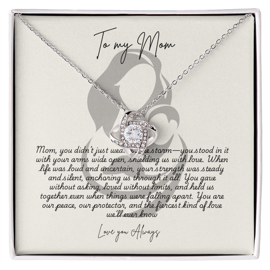 To Mom – You Are Our Anchor  Sentimental Gift from Kids  Mother's Day or Birthday Necklace