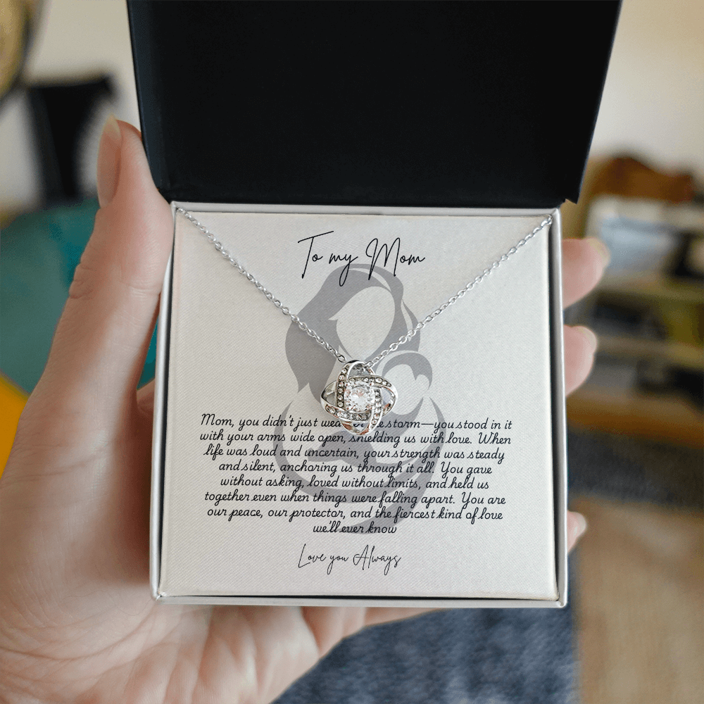 To Mom – You Are Our Anchor  Sentimental Gift from Kids  Mother's Day or Birthday Necklace