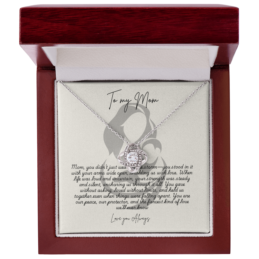 To Mom – You Are Our Anchor  Sentimental Gift from Kids  Mother's Day or Birthday Necklace